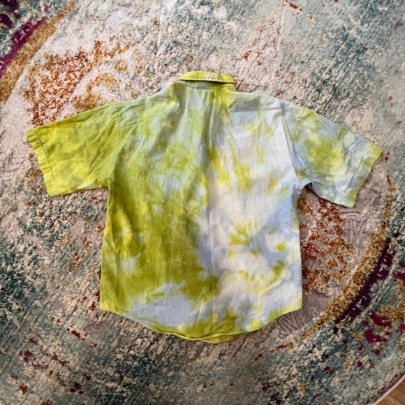 Vintage Try 1 made in the USA 100% cotton button up shirt 80s throwback - Picture 2 of 4